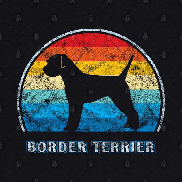 Border Terrier Vintage Design Dog by millersye